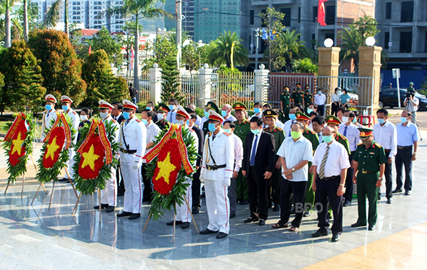 Quang cảnh lễ viếng.